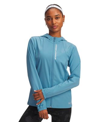 Chaqueta de Running para mujer Outrun The Storm azul Under Armour