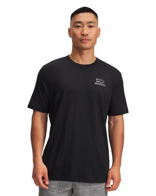 Polera manga corta de entrenamiento para hombre Project Rock negro Under Armour