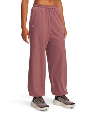 Pantalón Lifestyle para mujer Rival Woven Gym café Under Armour