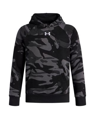 Polerón Lifestyle para niño Rival Fleece Negro Under Armour