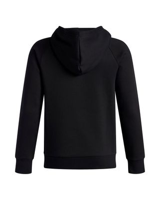 Polerón Lifestyle para niño Rival Fleece Big Logo Print Fill Negro Under Armour