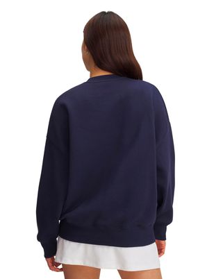 Polerón Lifestyle para mujer Rival Fleece Oversized Varsity Azul Under Armour