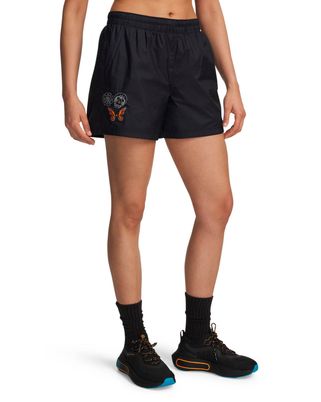 Short Lifestyle para mujer Rival Woven Day Of The Dead Negro Under Armour