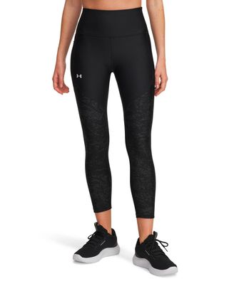 Calza de entrenamiento para mujer Tech Printed Panel Negro Under Armour