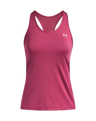 Polera sin mangas de entrenamiento para Mujer HeatGear Armour Racer Rojo Under Amour