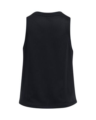Polera sin mangas de malla UA Tech¿ para niña