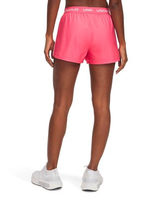 Shorts UA Tech Play Up rosado para mujer