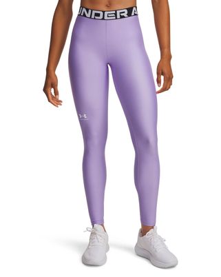 Calzas de entrenamiento para mujer HeatGear morado Under Armour