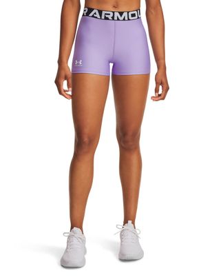 Calza de entrenamiento para mujer HeatGear Morado Under Armour