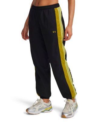 Pantalón Lifestyle para mujer Icon Crinkle negro Under Armour