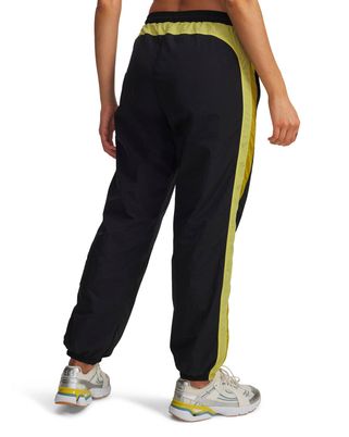 Pantalón Lifestyle para mujer Icon Crinkle negro Under Armour