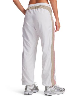 Pantalón Lifestyle para mujer Icon Crinkle blanco Under Armour
