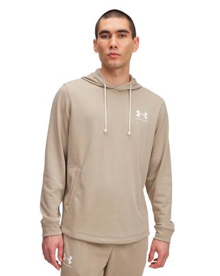 Polerón Lifestyle para hombre Rival Terry Full-Zip Cafe Under Armour