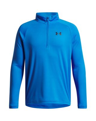 Polerón de entranamiento para niño Tech 2.0 ½ Zip azul Under Armour
