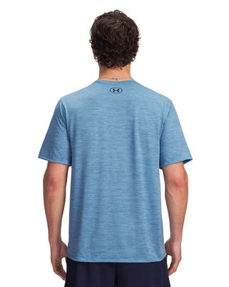 Polera manga corta de entrenamiento para hombre Tech Vent azul Under Armour