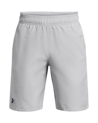 Short de entrenamiento para niño Woven gris Under Armour