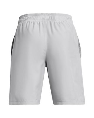 Short de entrenamiento para niño Woven gris Under Armour