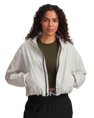 Pantalón Lifestyle para mujer Unstoppable Woven Ripstop Cargo blanco Under Armour