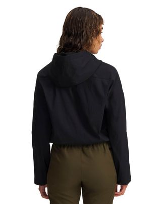 Polerón Lifestyle para mujer Unstoppable Woven Ripstop negro Under Armour