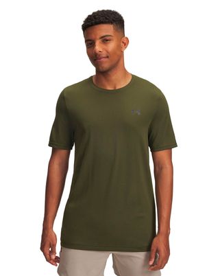 Polera manga corta de entrenamiento para hombre Vanish Seamless verde Under Armour