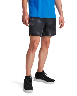 Shorts de entrenamiento para hombre Vanish Woven 6" Printed negro Under Armour