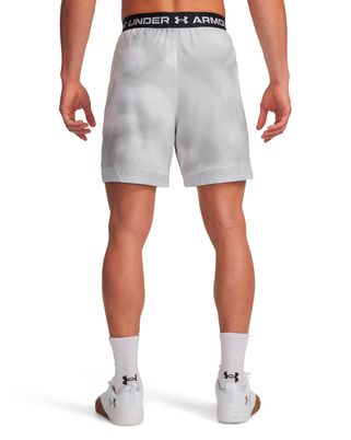 Shorts de entrenamiento para hombre Vanish Woven 6" Printed gris Under Armour