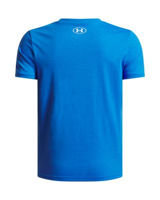 Polera manga corta Lifestyle para Niño Left chest Azul Under Armour