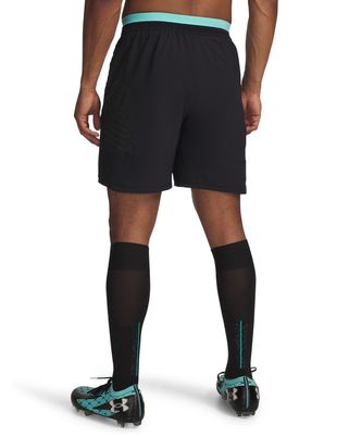 Short Football para Hombre Mansory Challenger Negro Under Armour
