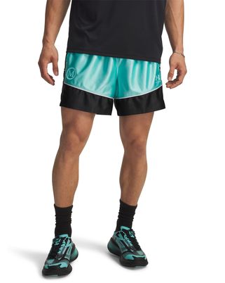 Short Football para hombre Mansory Terrace Azul Under Armour