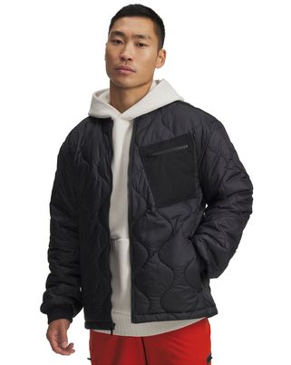 Chaqueta Lifestyle para hombre Heritage negro Under Armour