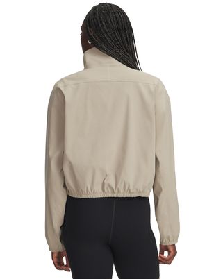 Polerón Lifestyle para mujer Unstoppable Woven café Under Armour