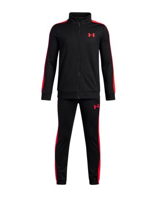 Conjunto Lifestyle para niño Rival Knit negro Under Armour