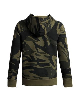 Polerón Lifestyle para niño Rival Fleece Verde Under Armour