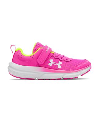 Zapatilla Running Niña Preescolar Assert 10 AC Rosado Under Armour