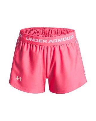 Short de Entrenamiento para Niña Tech Rosado Under Armour
