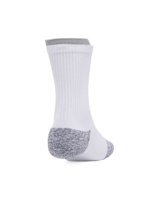 Calcetines de entrenamiento Unisex ArmourDry Run Cushion 3-Pack Blanco Under Armour