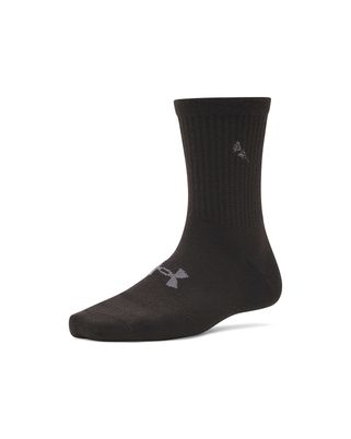 Calcetines Lifestyle para Mujer Essential 6-Pack mid crew negro Under Armour