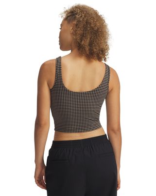 Polera sin manga de entrenamiento para mujer Motion blanco Under Armour