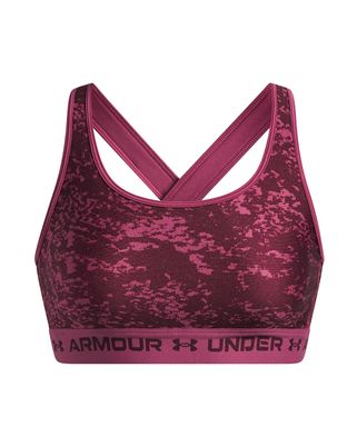 Peto de Entrenamiento para Mujer Crossback mid Rojo Under Armour