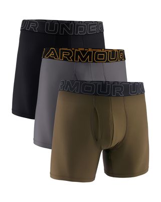 Boxer Performance Tech Mesh 6" para hombre 3pk Under Armour