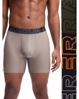 Boxer Performance Tech Mesh 6" para hombre 3pk Under Armour