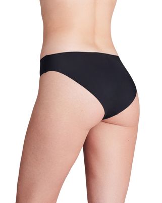 Paquete de 3 calzones para mujer Pure Stretch No Show Negro Under Armour