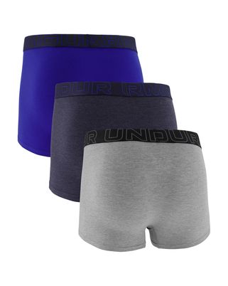 Boxer Performance de algodón 3"para hombre 3pk Under Armour