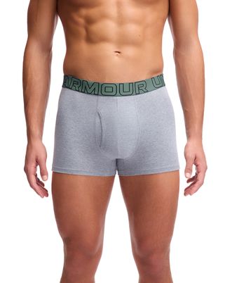 Boxer Performance de algodón 3"para hombre 3pk Under Armour