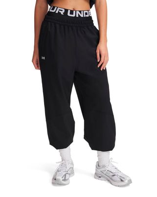 Pantalón Lifestyle para mujer Rival Woven Gym negro Under Armour