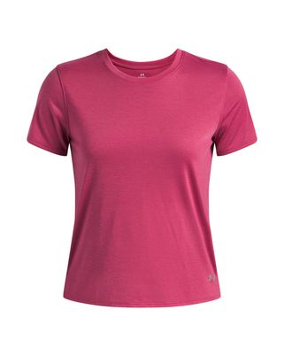 Polera Manga Corta Running para Mujer Launch Rojo Under Armour