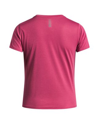 Polera Manga Corta Running para Mujer Launch Rojo Under Armour