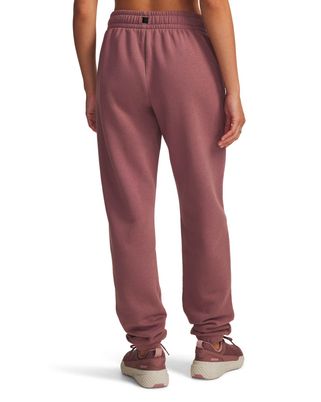 Buzo de entrenamiento para mujer Project Rock Icon Fleece café Under Armour