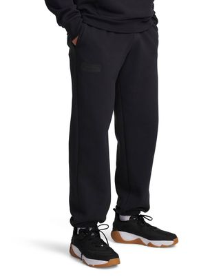 Buzo Lifestyle para hombre Project Rock Icon Fleece negro Under Armour