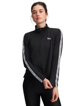 Polerón de entrenamiento para mujer Tech Wordmark Tape Negro Under Armour